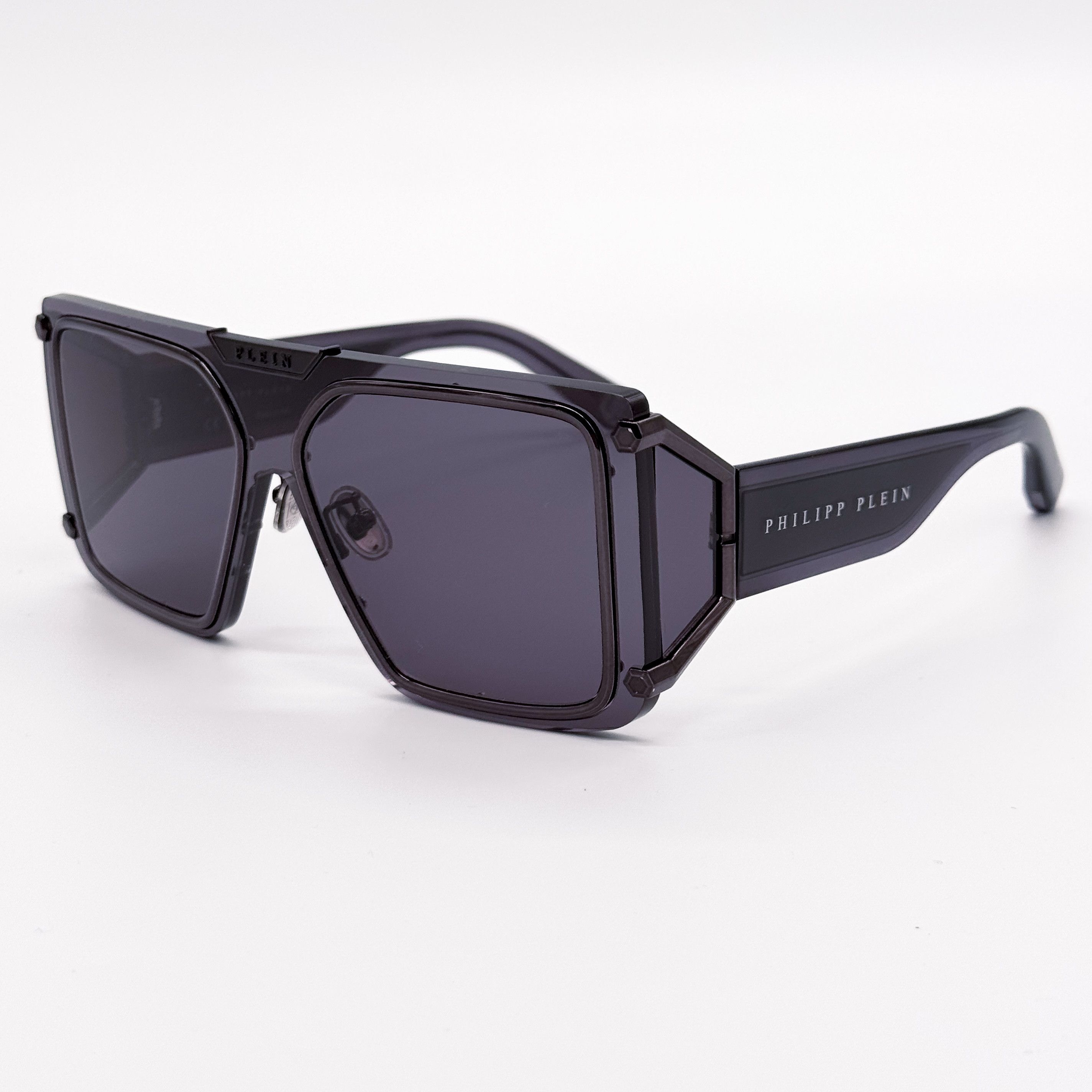 Philipp Plein NEW PHILIPP PLEIN REVOLUTION SPP096M 0I86 UNISEX SUNGLASSES Size ONE SIZE - 4 Thumbnail