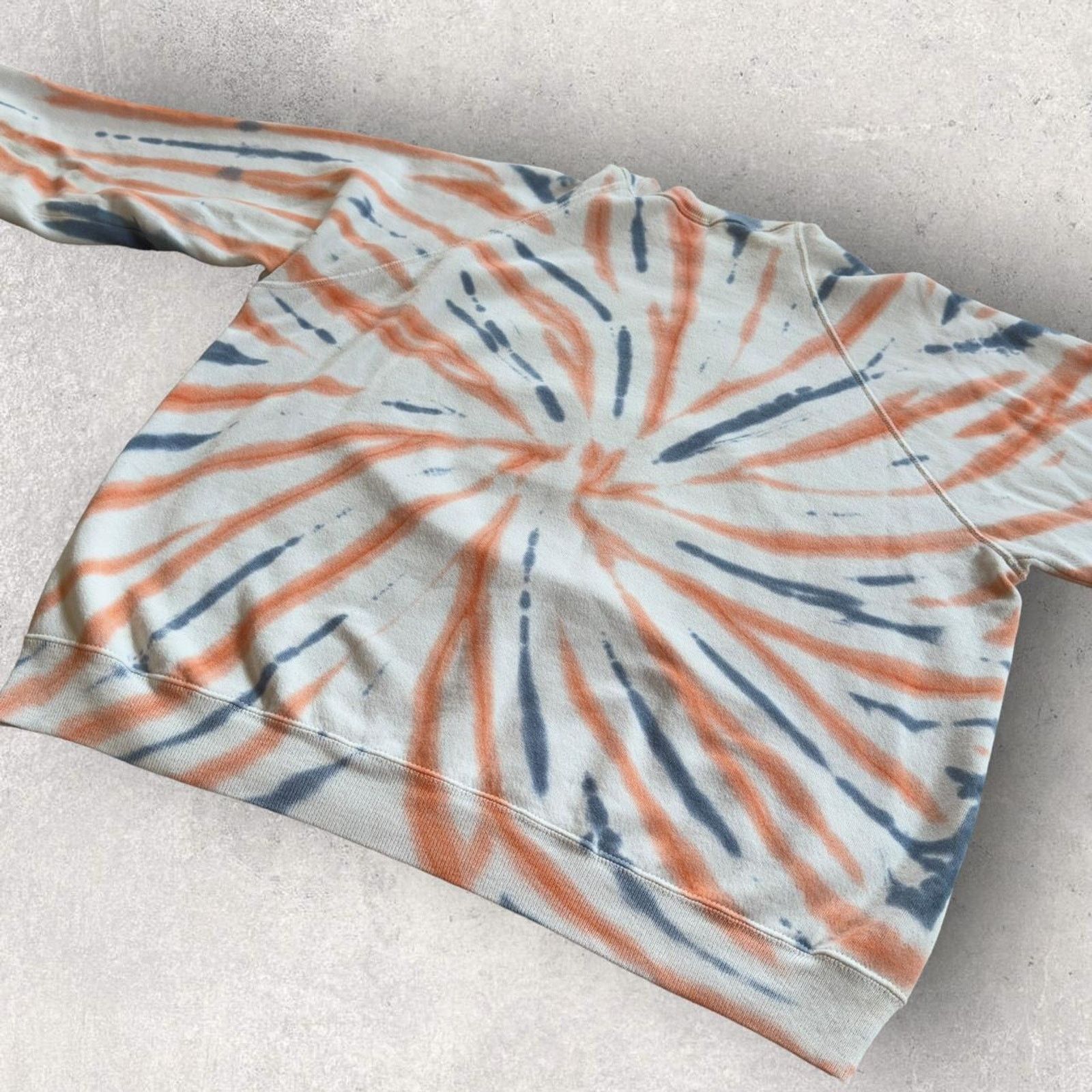 Hanes × NFL × Vintage Vintage 90’s Chicago Bears Tie Dye Crewneck Size US XXL / EU 58 / 5 - 6 Thumbnail