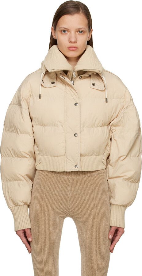 Jacquemus o1mle0325 La Doudoune Briciola Cropped Puffer Jacket Size XS / US 0-2 / IT 36-38 - 2 Thumbnail