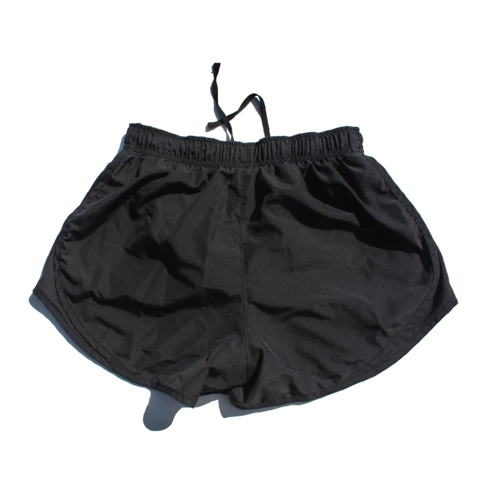 Nike Nike Dri Fit Womens Athletic Shorts Black S Lined Drawstring Activewear Sports Running & Jogging Size 28" / US 6 / IT 42 - 3 Thumbnail