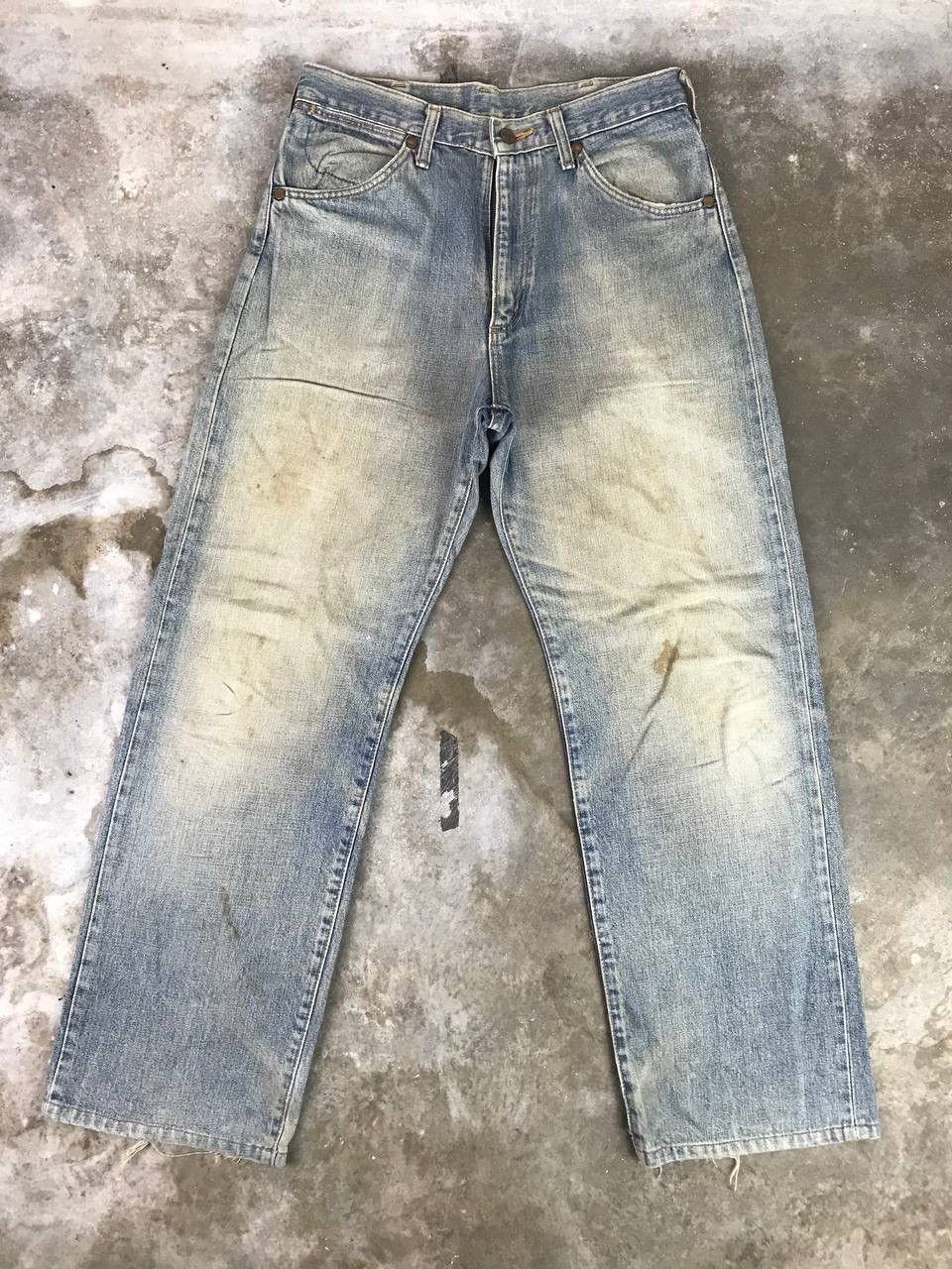 Wrangler Vintage Wrangler Denim Pants Rare Design Size US 30 / EU 46 - 1 Thumbnail