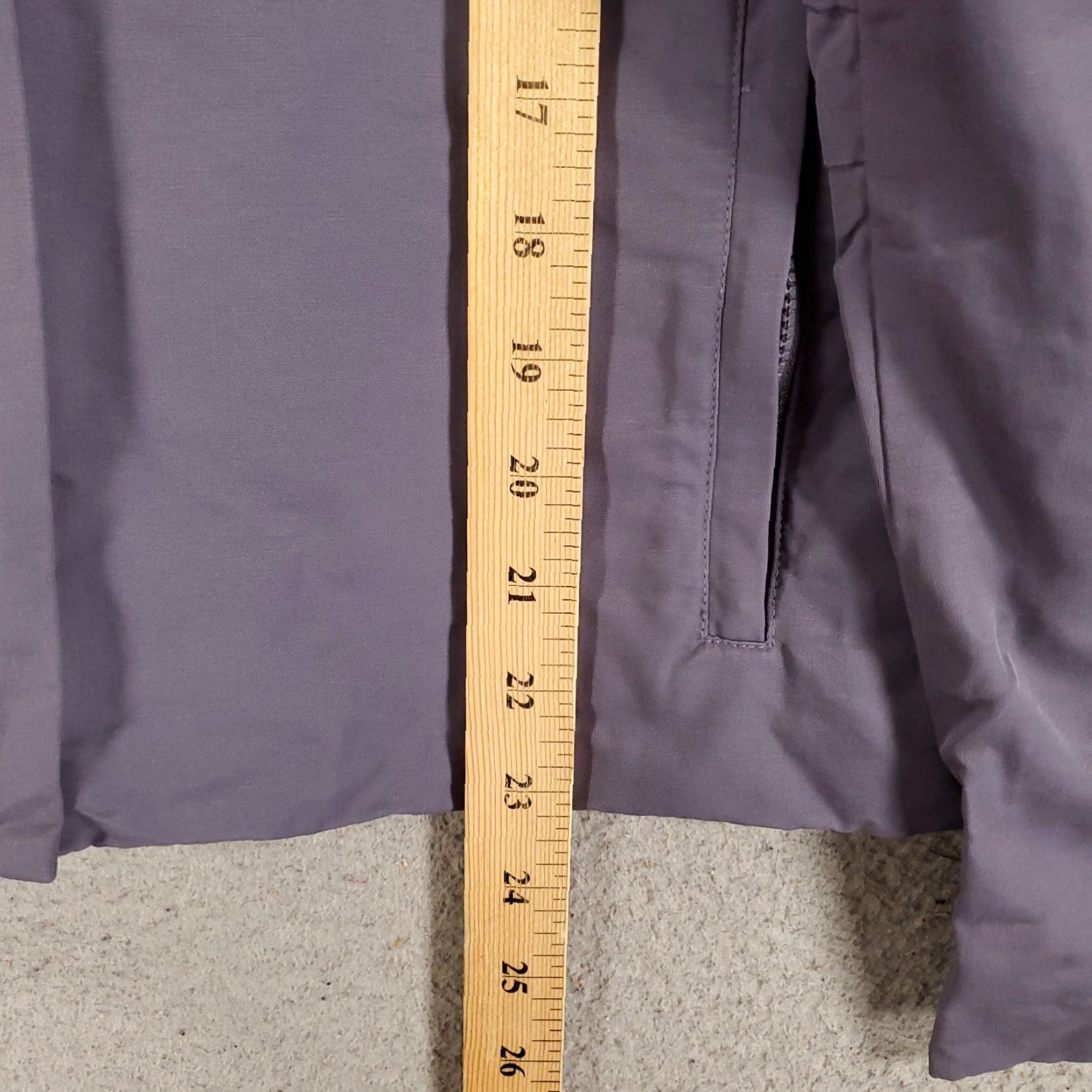 Eileen Fisher VINTAGE Eileen Fisher Jacket Womens L Purple Full Zip Pockets Lined Knit Cotton Blend Short Sleeve? Size L / US 10 / IT 46 - 7 Thumbnail