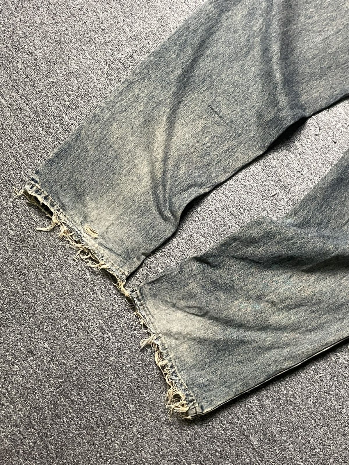Japanese Brand × Vintage Vintage SAVIER Wash Selvedge Jeans (91) Size US 33 - 14 Thumbnail