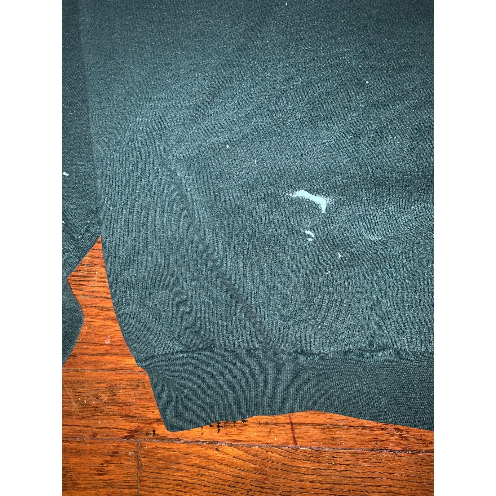 Hanes × NCAA × Vintage Ohio University Sweatshirt Green Small College Crewneck Size US S / EU 44-46 / 1 - 6 Thumbnail