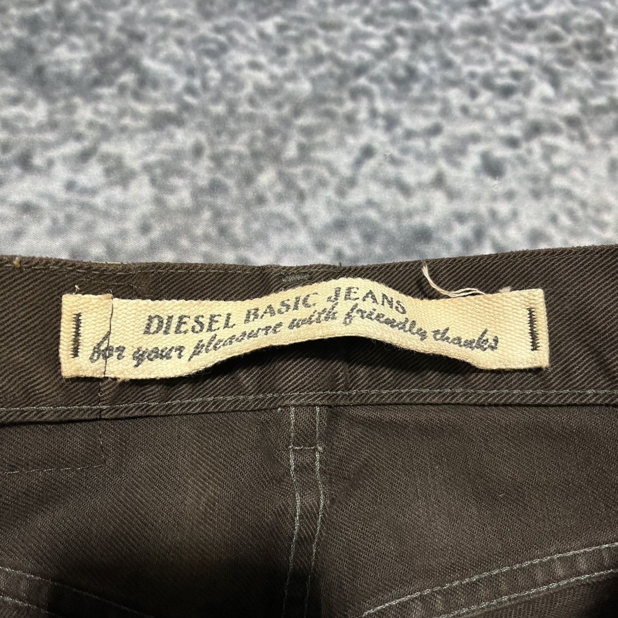 Diesel Vintage Diesel Industry Basic Jeans Brown Straight 27x31 Size US 27 - 6 Thumbnail