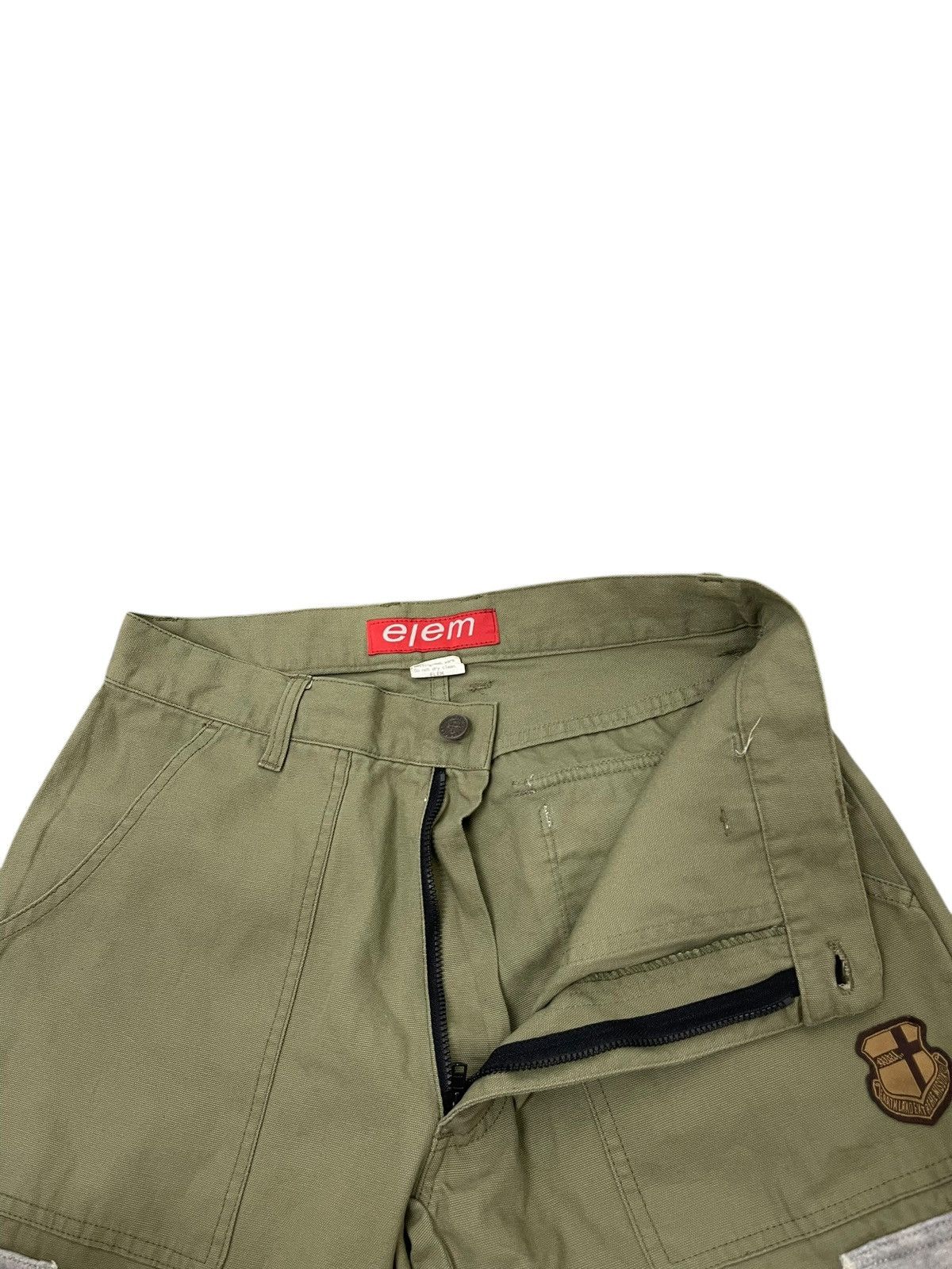 Japanese Brand Elem Cargo Pant Hybrid Sweat Pockets Style Regular 4🟦0 Size US 31 - 13 Thumbnail