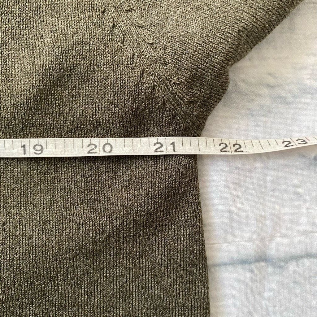 Other Survival women L V-cut Longsleeve sweater w/side slits olive Size L / US 10 / IT 46 - 9 Thumbnail