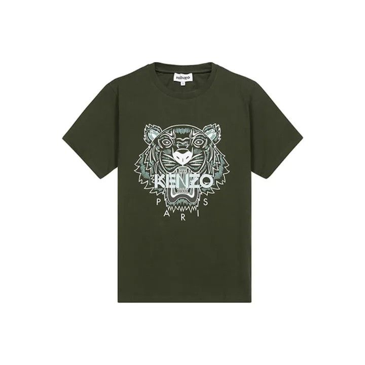 Kenzo KENZO Tiger Print Short Sleeve T-Shirt 0079 Size US L / EU 52-54 / 3 - 1 Thumbnail