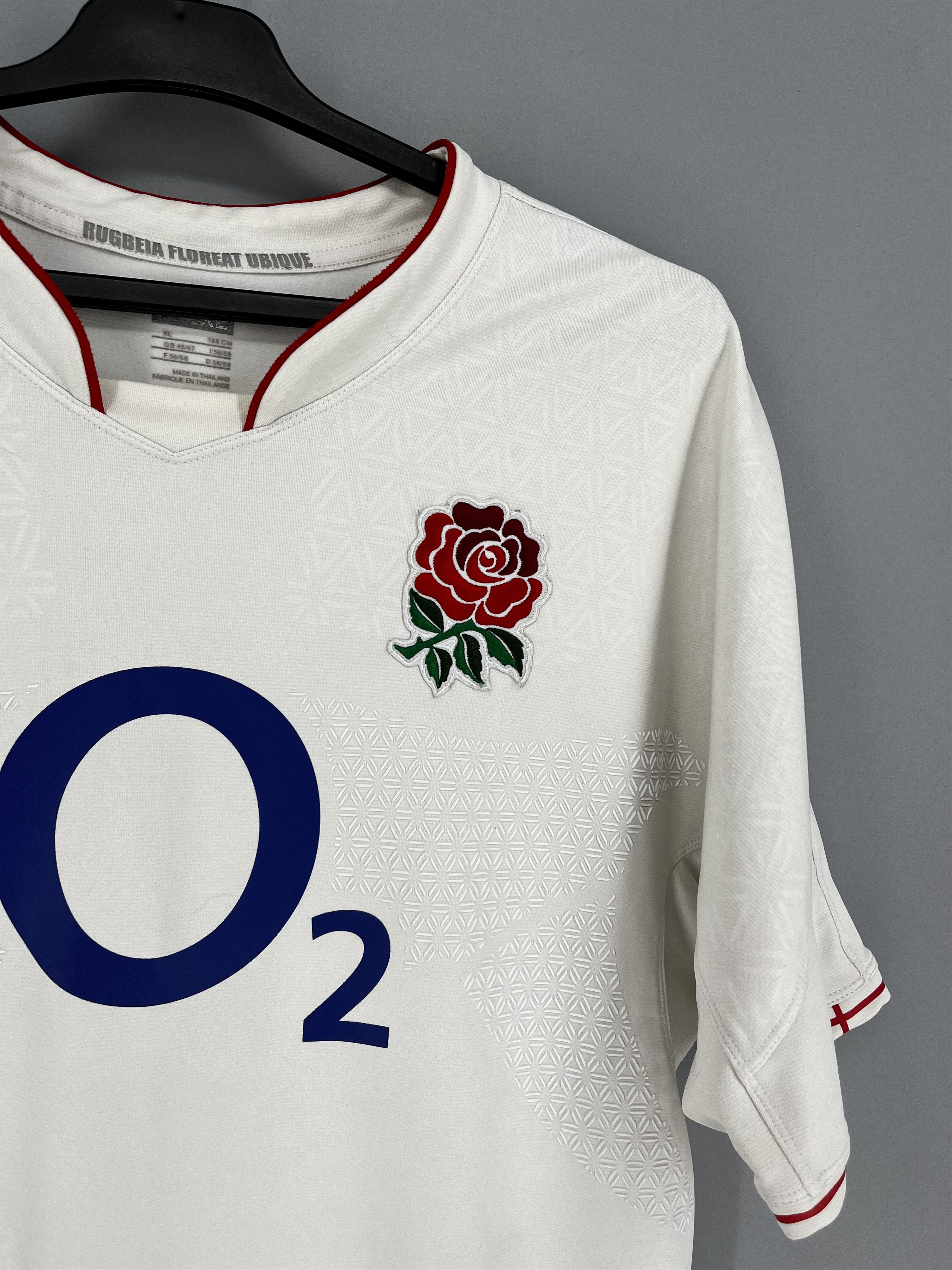Nike Nike England 2009/2010 Floreat Ubique Home Jersey T Shirt Size US XL / EU 56 / 4 - 8 Thumbnail