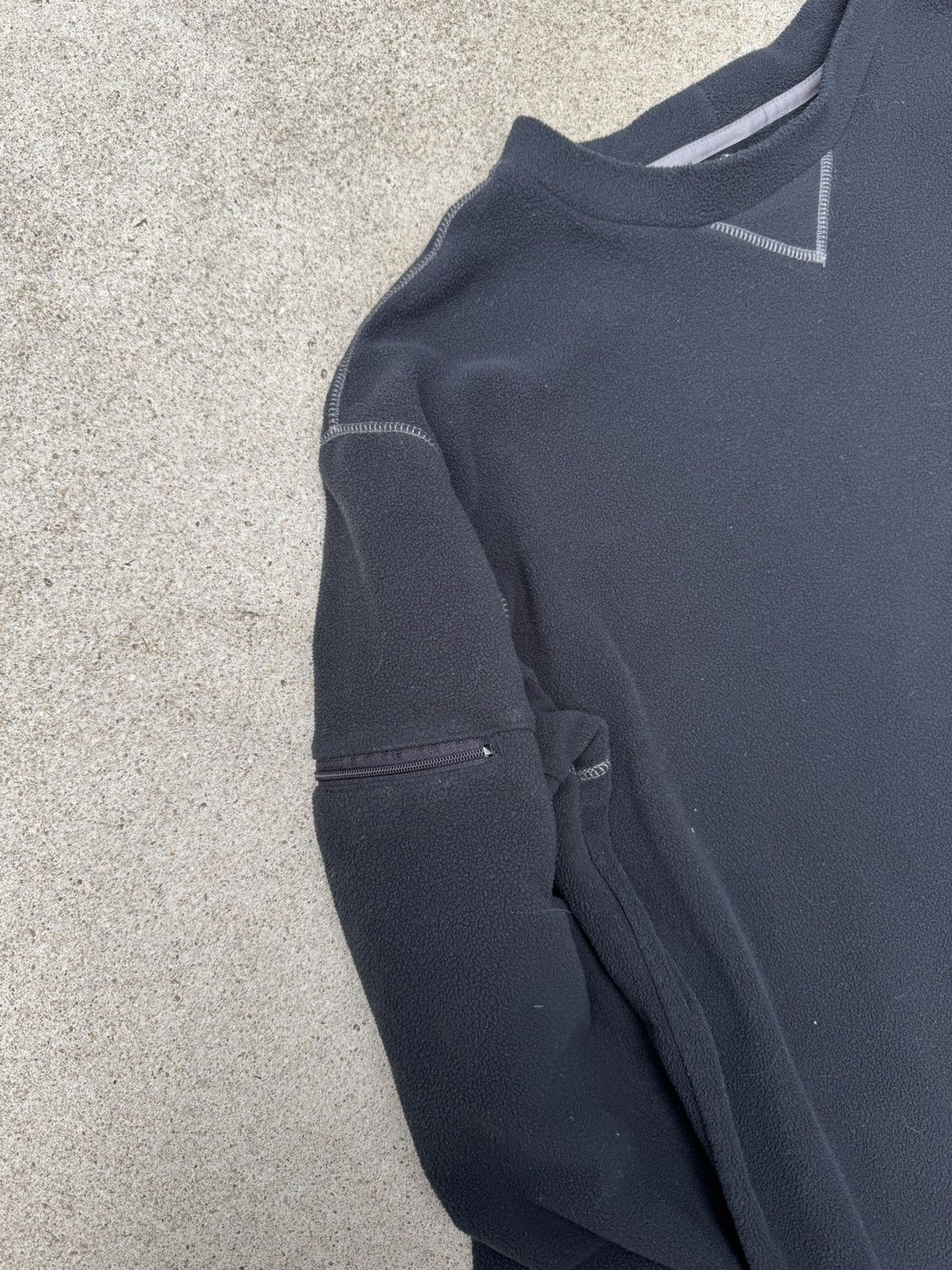 Nike ACG × Vintage Vtg 90’s Nike ACG Thermal Fleece Black Long Sleeve Shirt XXL Size US XXL / EU 58 / 5 - 6 Thumbnail