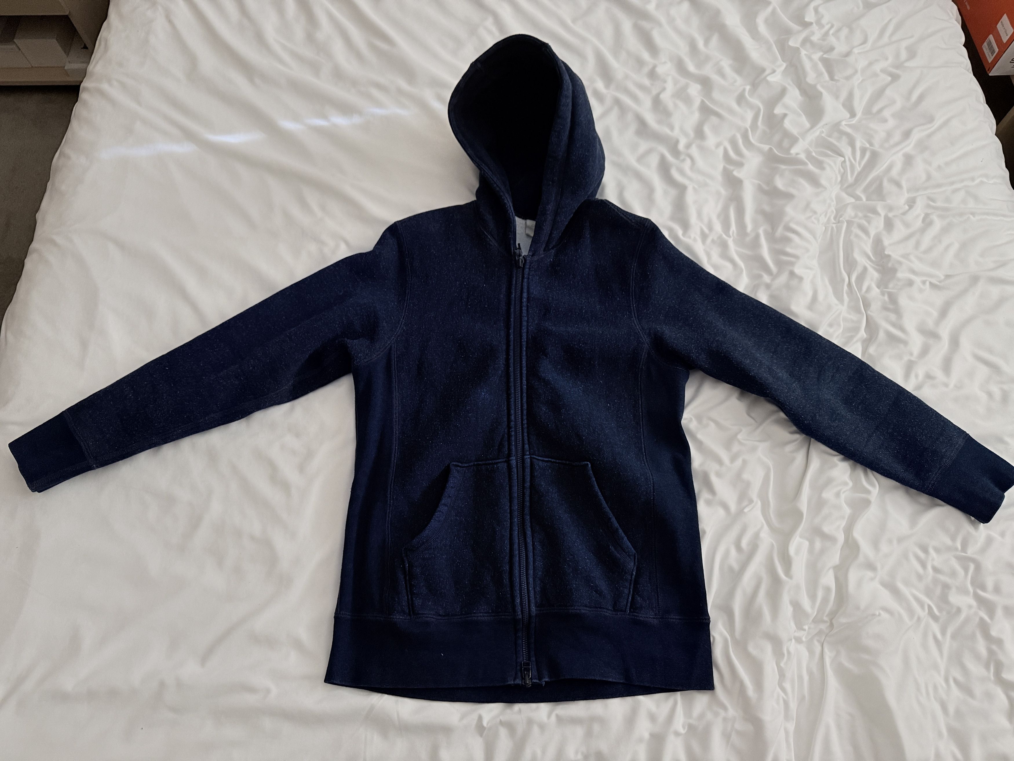 3sixteen 3sixteen Zip Hoodie in Indigo Size US S / EU 44-46 / 1 - 1 Thumbnail