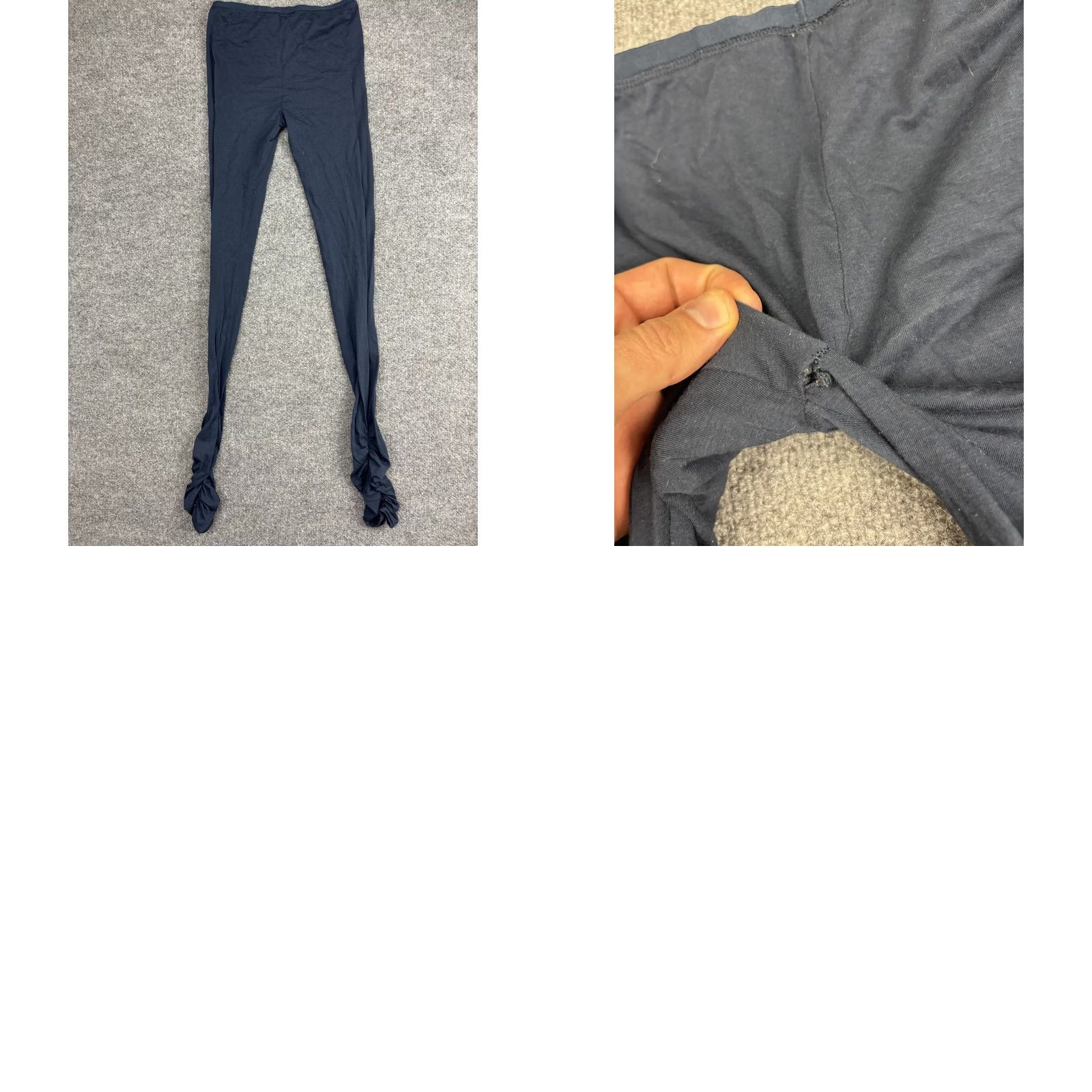 Free People Free People Leggings Womens Small Blue Mid Rise Stirrup Ankle Pants Stretch Size 28" / US 6 / IT 42 - 8 Thumbnail
