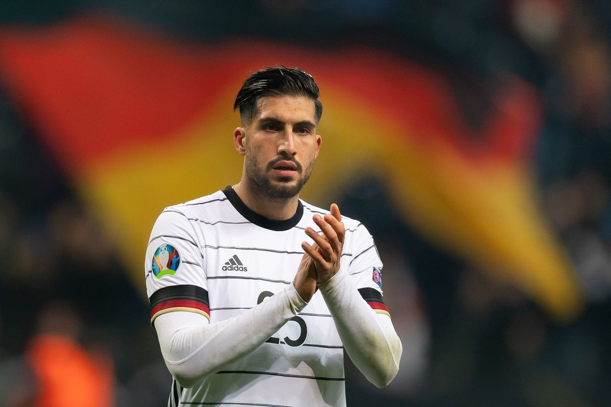 Adidas GERMANY ADIDAS 2020 EURO FOOTBALL HOME JERSEY #34 EMRE CAN Size US L / EU 52-54 / 3 - 11 Thumbnail