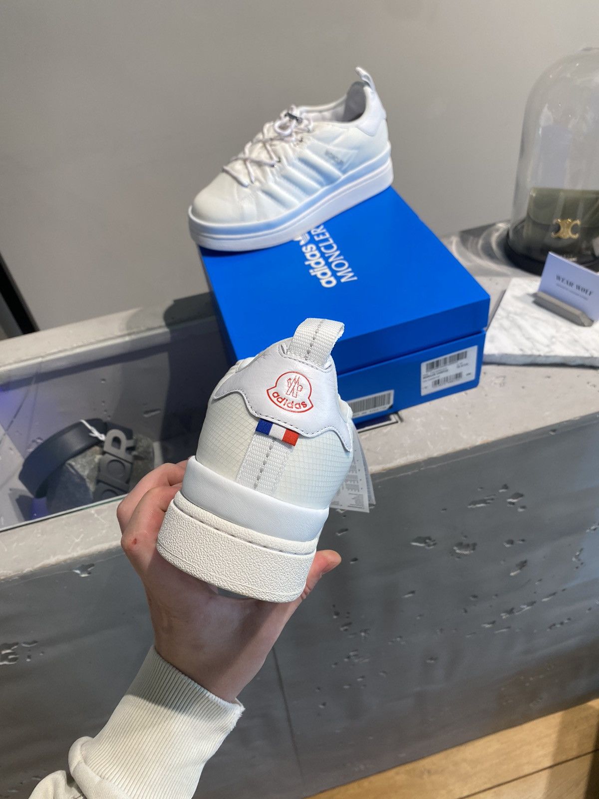 Adidas × Goretex × Moncler BNWT Moncler x Adidas Campus Sneaker Size US 8 / EU 41 - 3 Thumbnail
