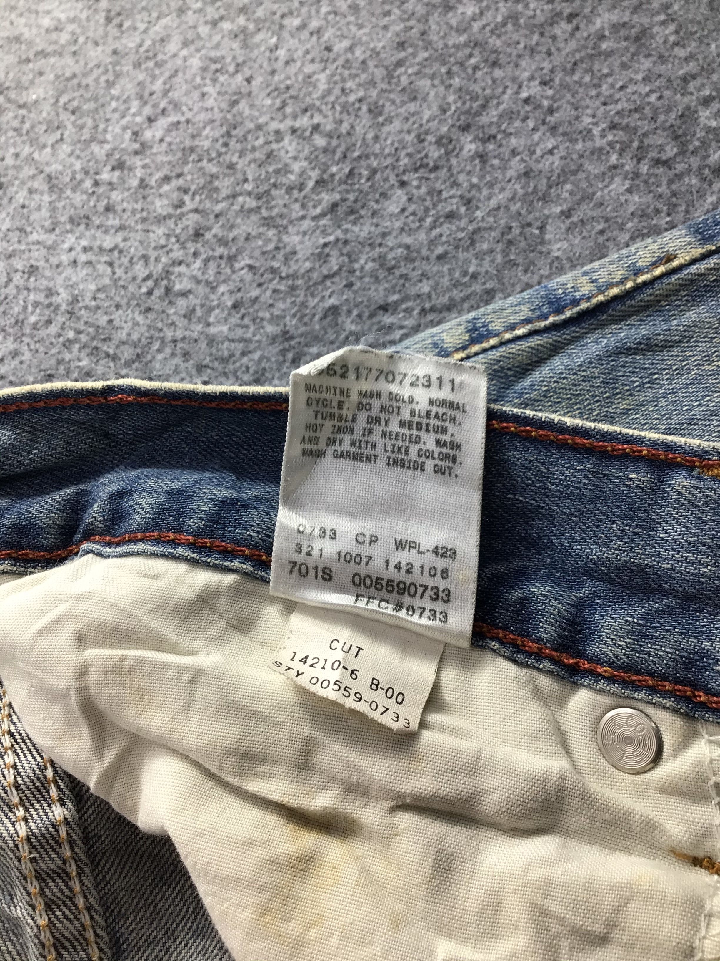 Levi's Vintage Levis 559 Jeans-J786 Size US 36 / EU 52 - 11 Thumbnail