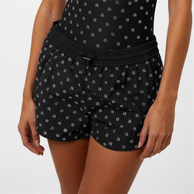 Alexander Wang o1g2r1mq0824 Shorts in Black Size 27" / US 4 / IT 40 - 3 Thumbnail
