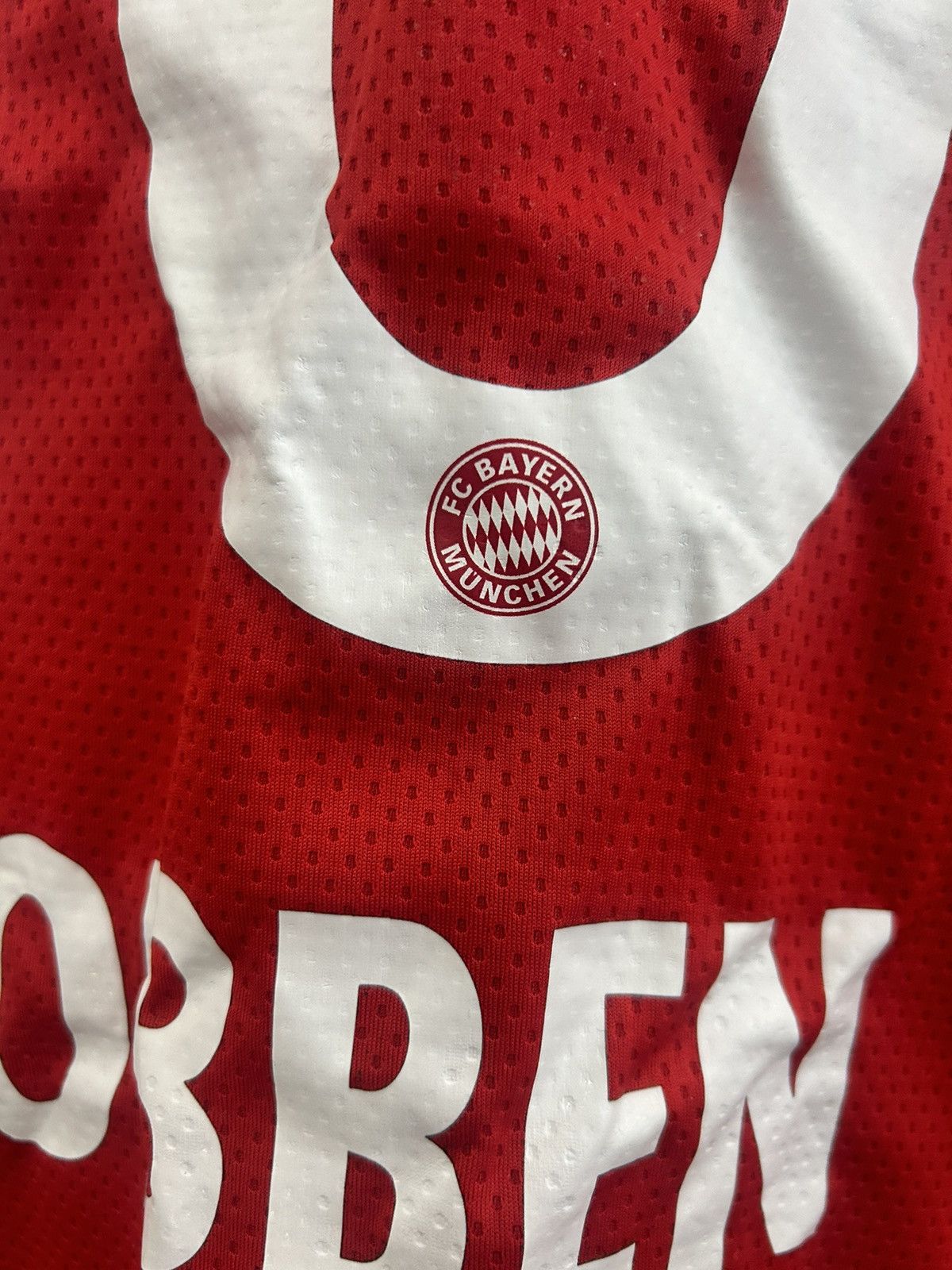 Adidas 2009-10 Arjen Robben Adidas Bayern Munich Home Kit Size US M / EU 48-50 / 2 - 3 Thumbnail