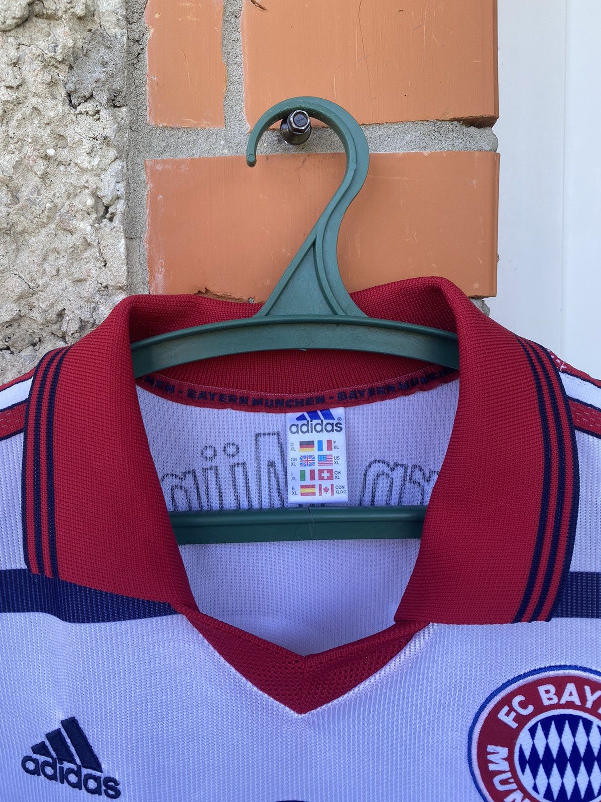 Vintage Vintage Soccer jersey Bayern Munich Opel 19 #Jancker size XL Size US XL / EU 56 / 4 - 3 Thumbnail