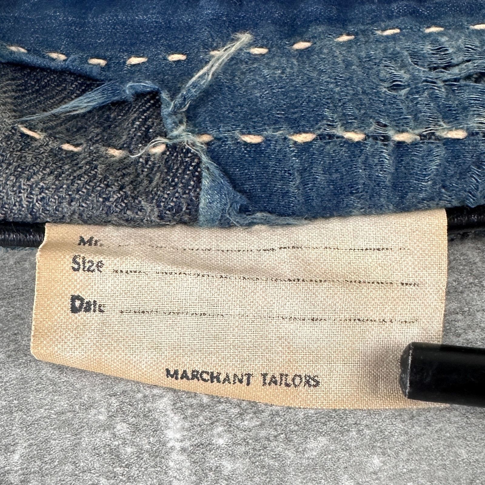 Kapital Kountry Boro Denim Pouch Size ONE SIZE - 8 Thumbnail