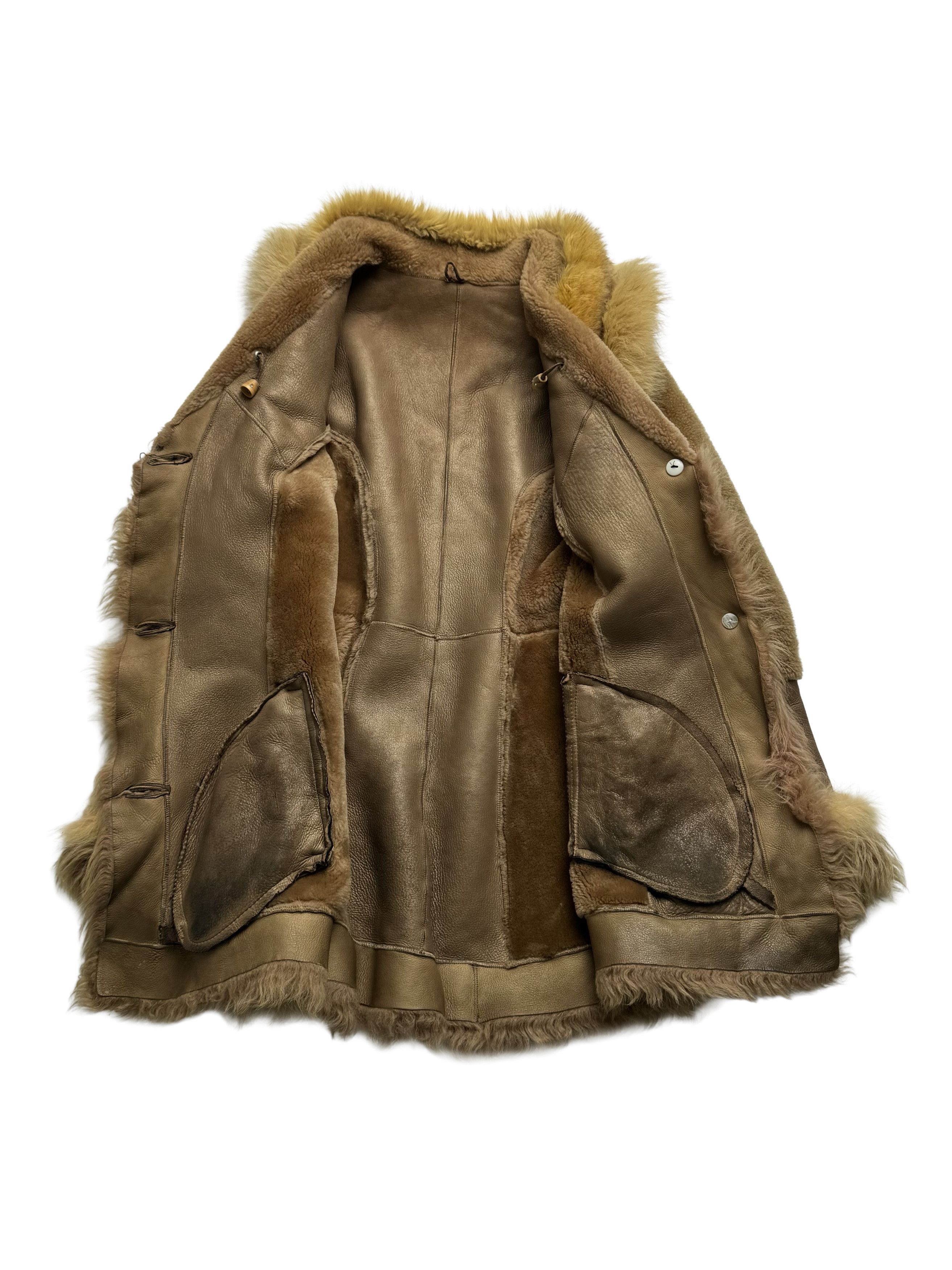 Vintage Vintage Real Sheepskin Coat Size S / US 4 / IT 40 - 10 Thumbnail