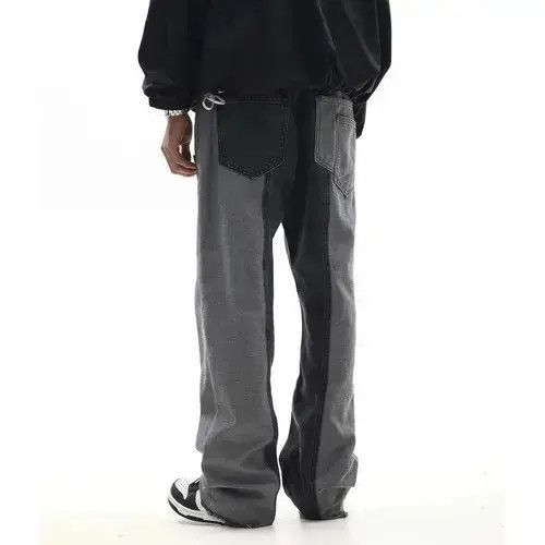 Other Color Match Patchwork Baggy Denim Pant Size US 28 / EU 44 - 4 Thumbnail