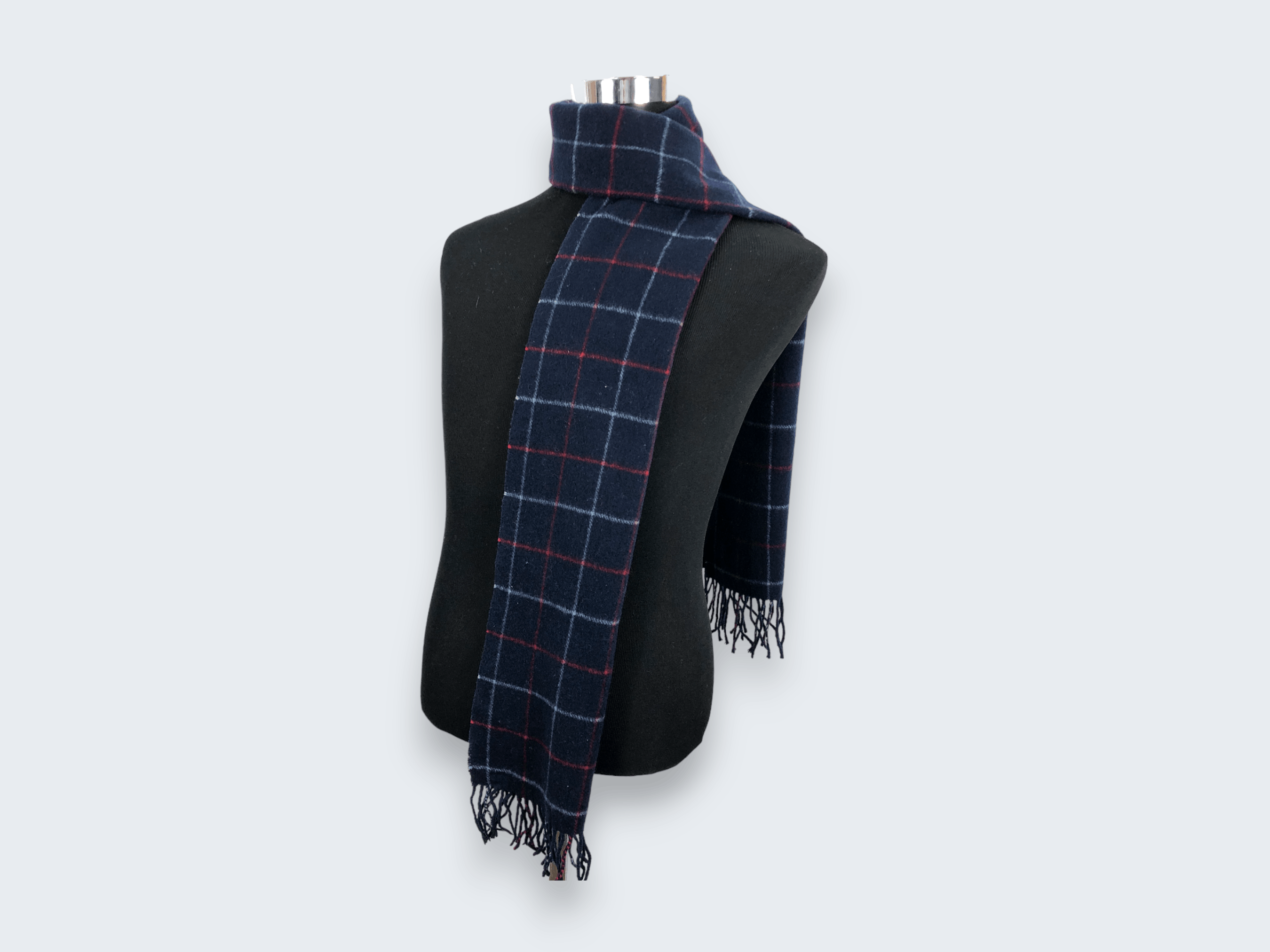 Burberry × Vintage Vintage Burberry Scarf Muffler MF062 Size ONE SIZE - 2 Thumbnail
