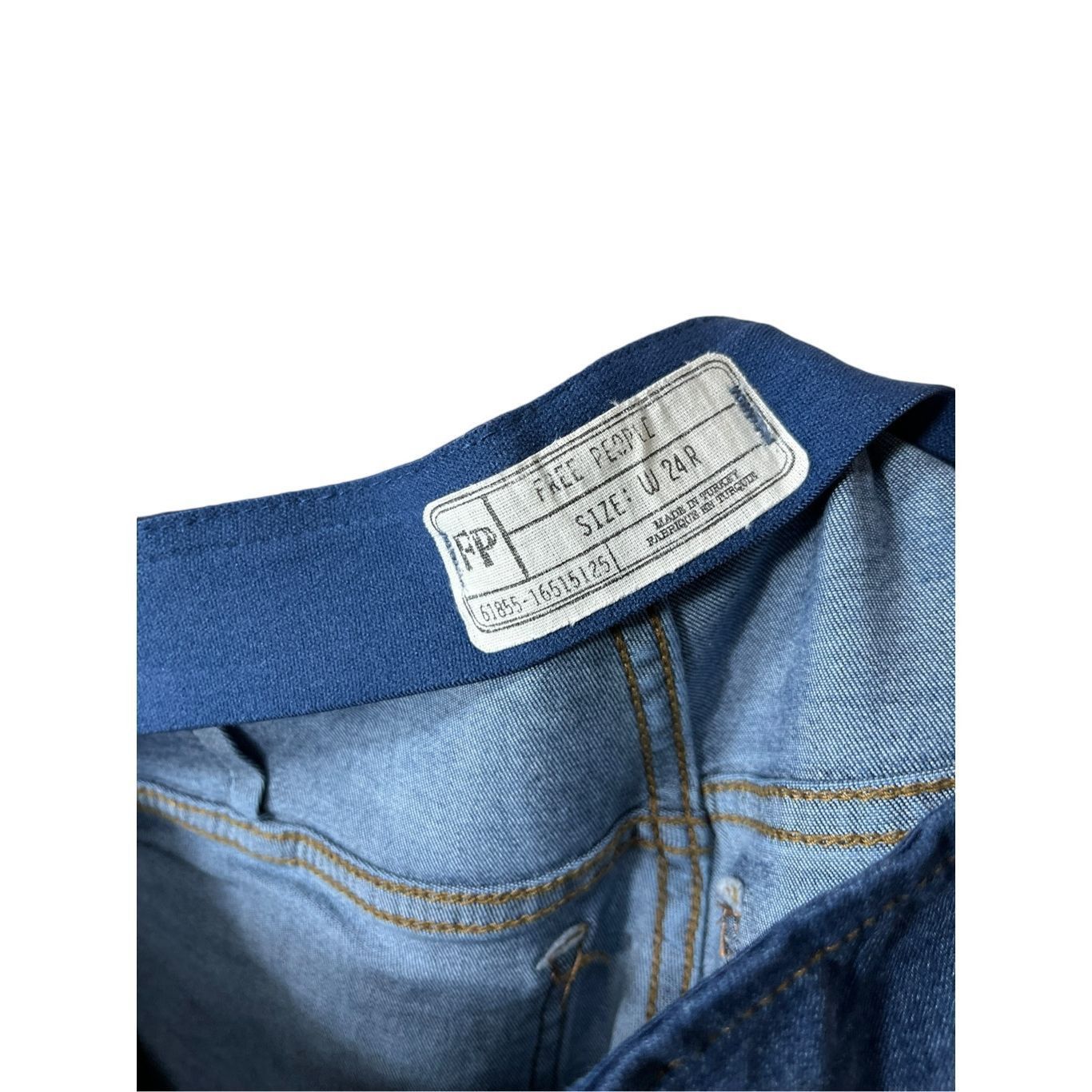 Free People Free People Penny Pull On Flare Jeans 24 Medium Blue Size 24" / US 00 / IT 34 - 7 Thumbnail