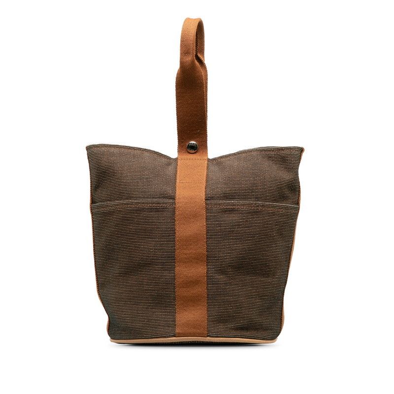 image of Hermes Toile Saxo Mm in Brown, Women's
