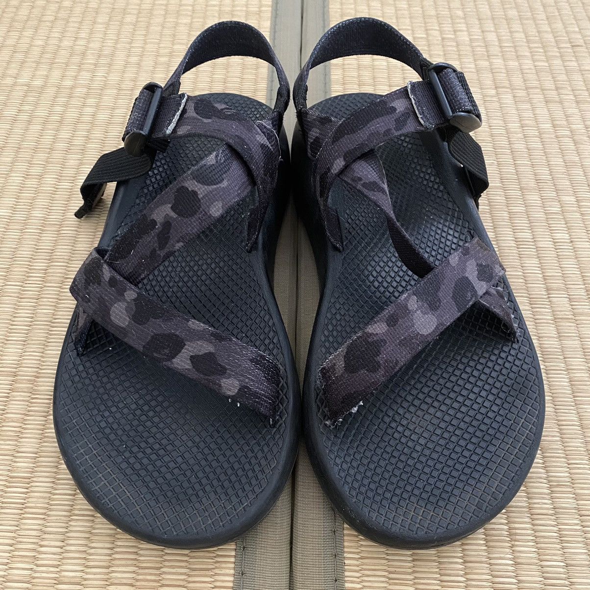 Bape × Chaco × Japanese Brand Bape Chaco Z1 Classic Black Ape Camo Sandal Japan Exclusive Size US 10 / EU 43 - 3 Thumbnail