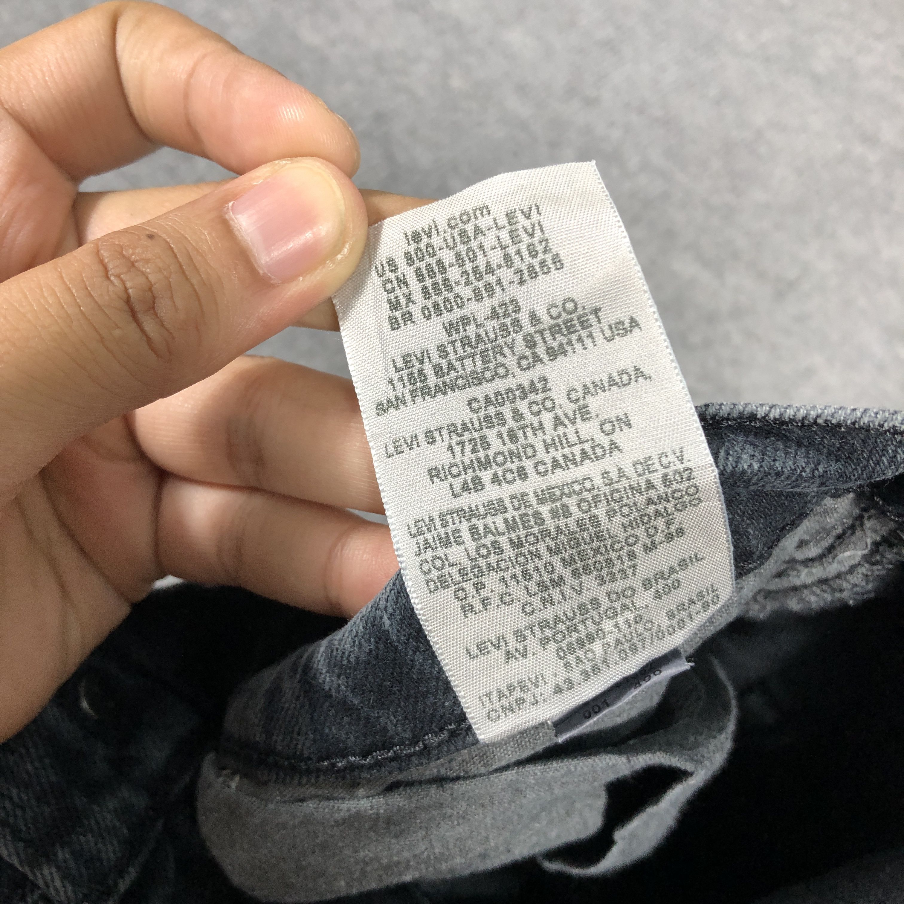 Levi's × Vintage Womens Vintage Levis 511 Jeans Skinny L864W Size 27" / US 4 / IT 40 - 11 Thumbnail