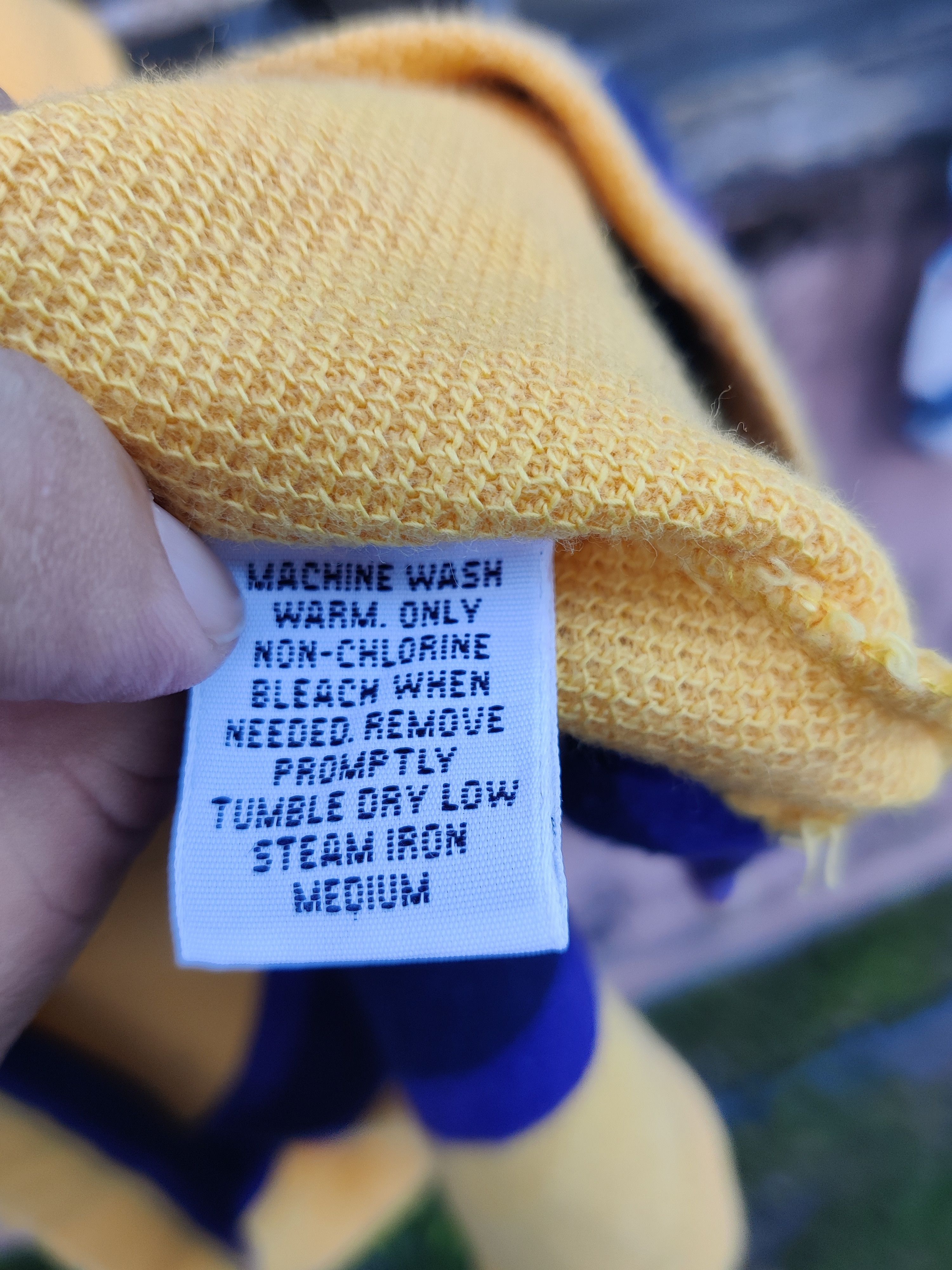 Polo Ralph Lauren Vintage Yellow Stripe Ralph Lauren Big Long Sleeve Size US L / EU 52-54 / 3 - 5 Thumbnail