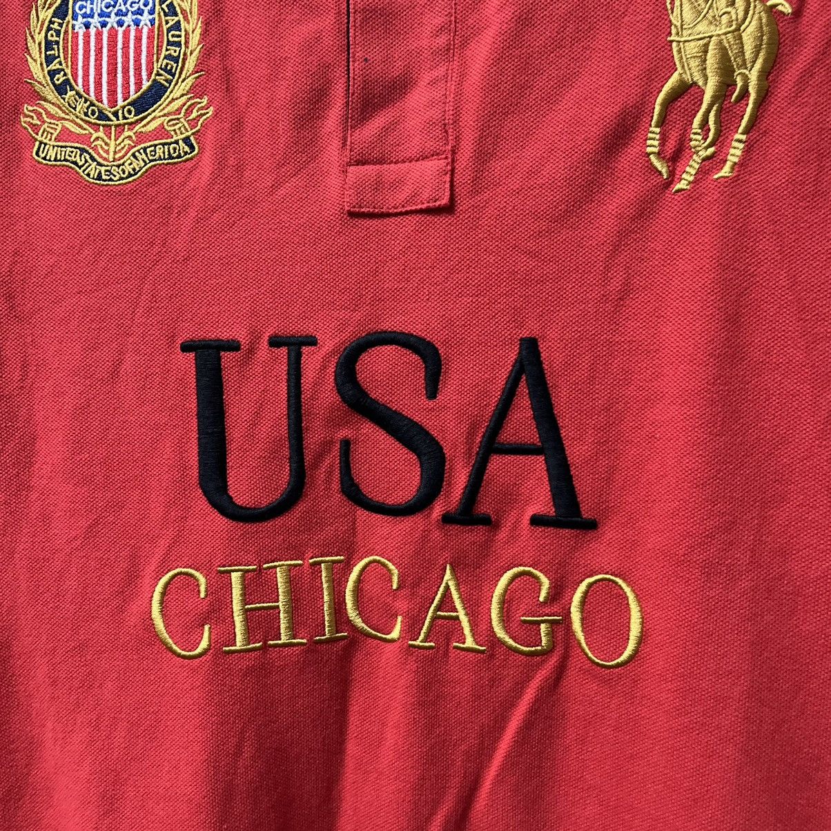 Polo Ralph Lauren Vintage polo Ralph Lauren polo tshirt #3 Big Pony Size L Size US L / EU 52-54 / 3 - 6 Thumbnail