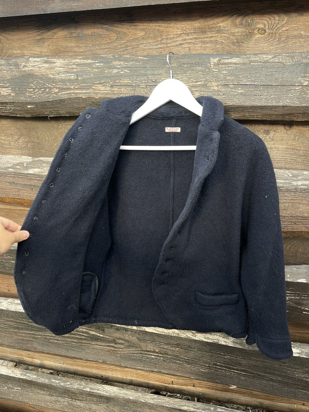 Kapital Kapital Japan military wool short coat jacket blzer Size XS / US 0-2 / IT 36-38 - 13 Thumbnail