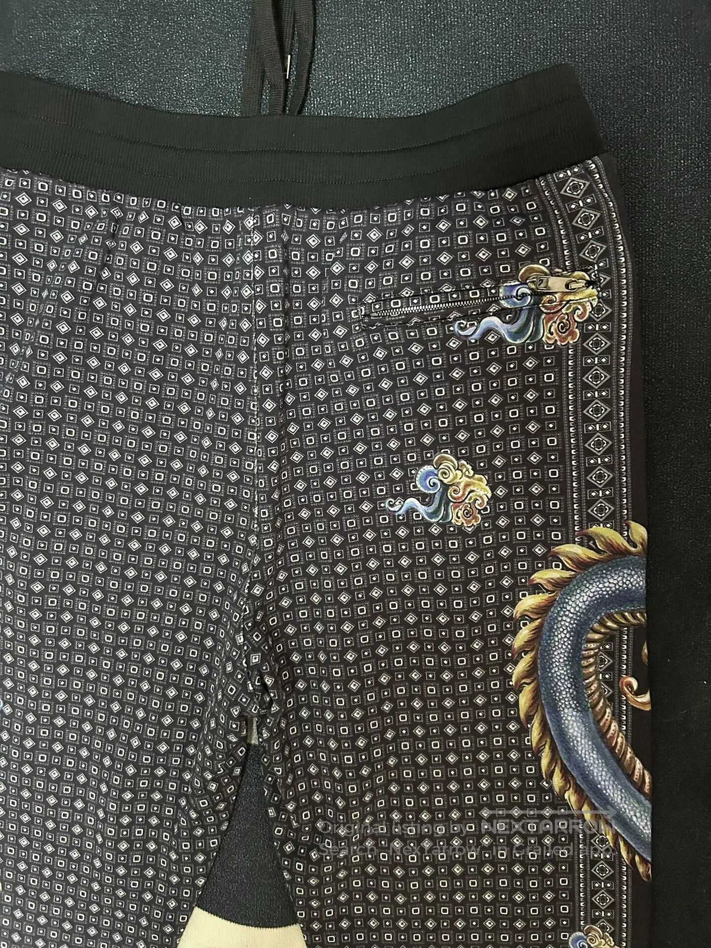 Dolce & Gabbana Dolce & Gabbana Dragon Print Sweatpants. Size US 34 / EU 50 - 5 Thumbnail
