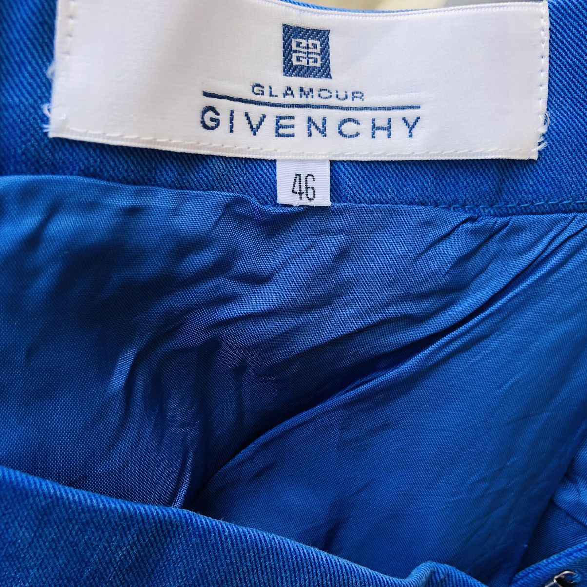 Givenchy × Vintage VINTAGE GLAMOUR GIVENCHY BLUE SIZE ON TAG 46 Size 32" / US 10 / IT 46 - 3 Thumbnail