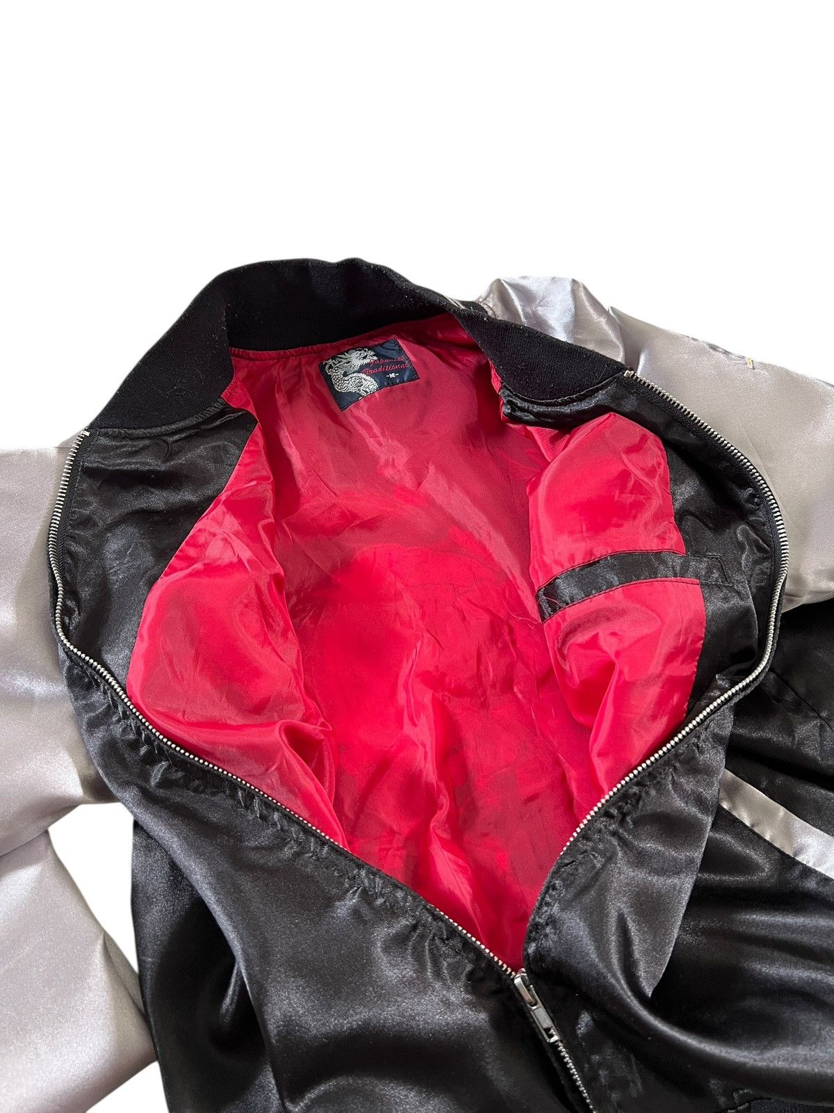 Japanese Brand Vintage Japanese Traditional 🇯🇵 Sukajan Souvenir Jacket Size US L / EU 52-54 / 3 - 11 Thumbnail