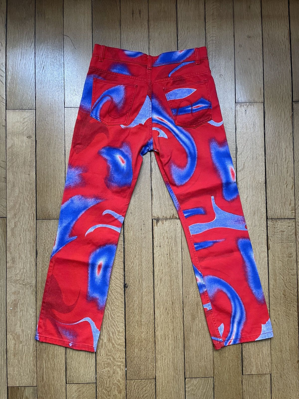 ERL ERL Psychedelic denim pants Size US 30 / EU 46 - 4 Thumbnail