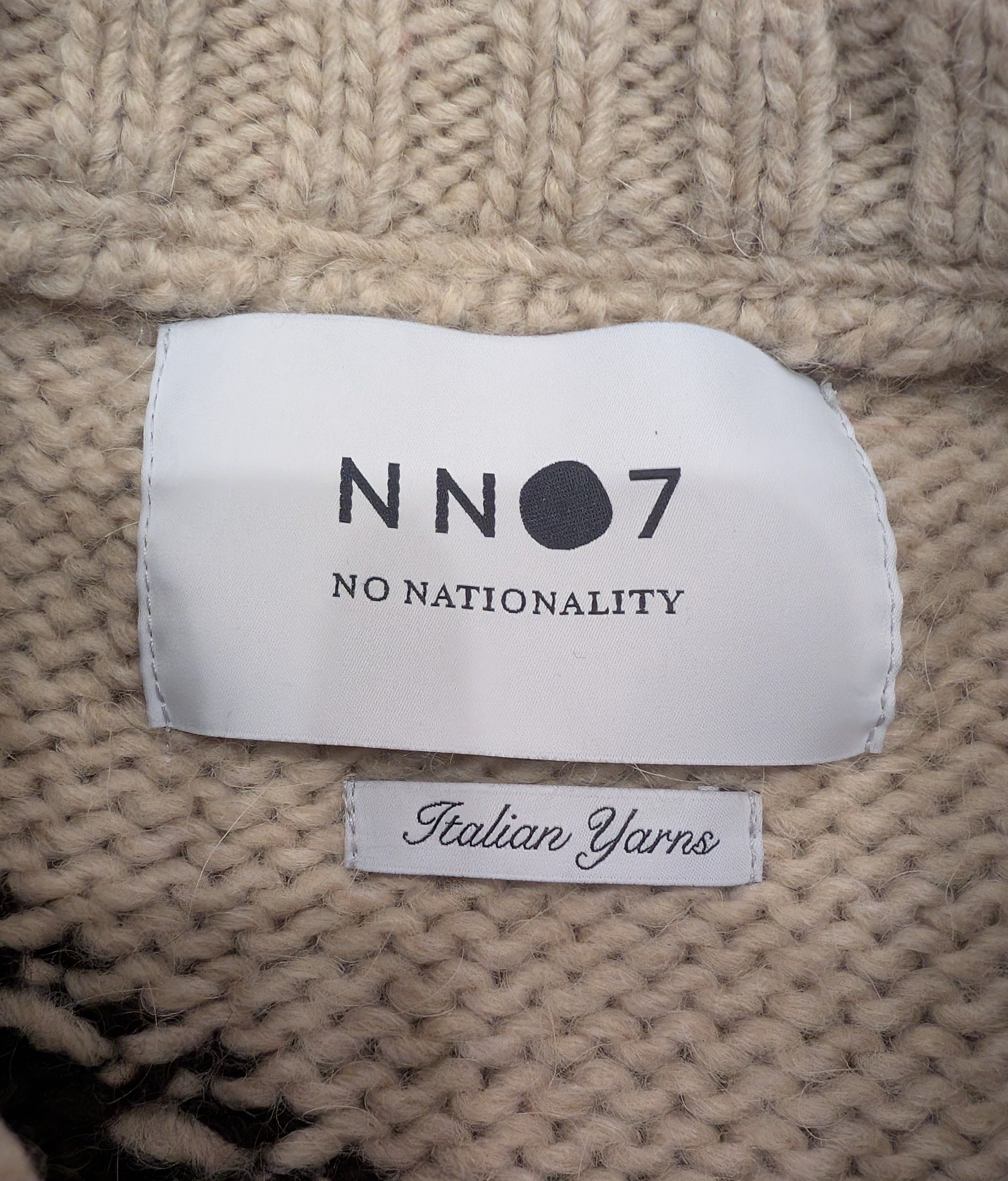 NN07 NN07 No Nationality Brady Intarsia Knit Wool Alpaca Jumper Size US S / EU 44-46 / 1 - 3 Thumbnail