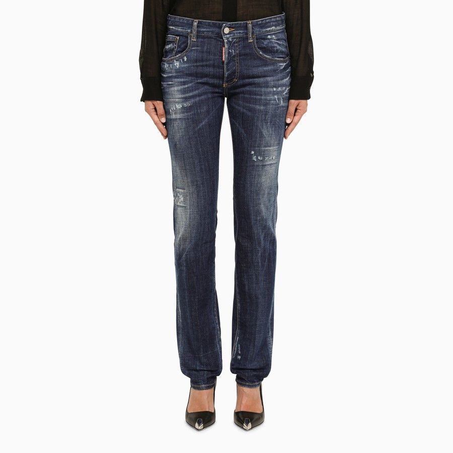 image of Dsquared2 O1D2Blof01223 Jeans In Blue, Women's (Size 40)