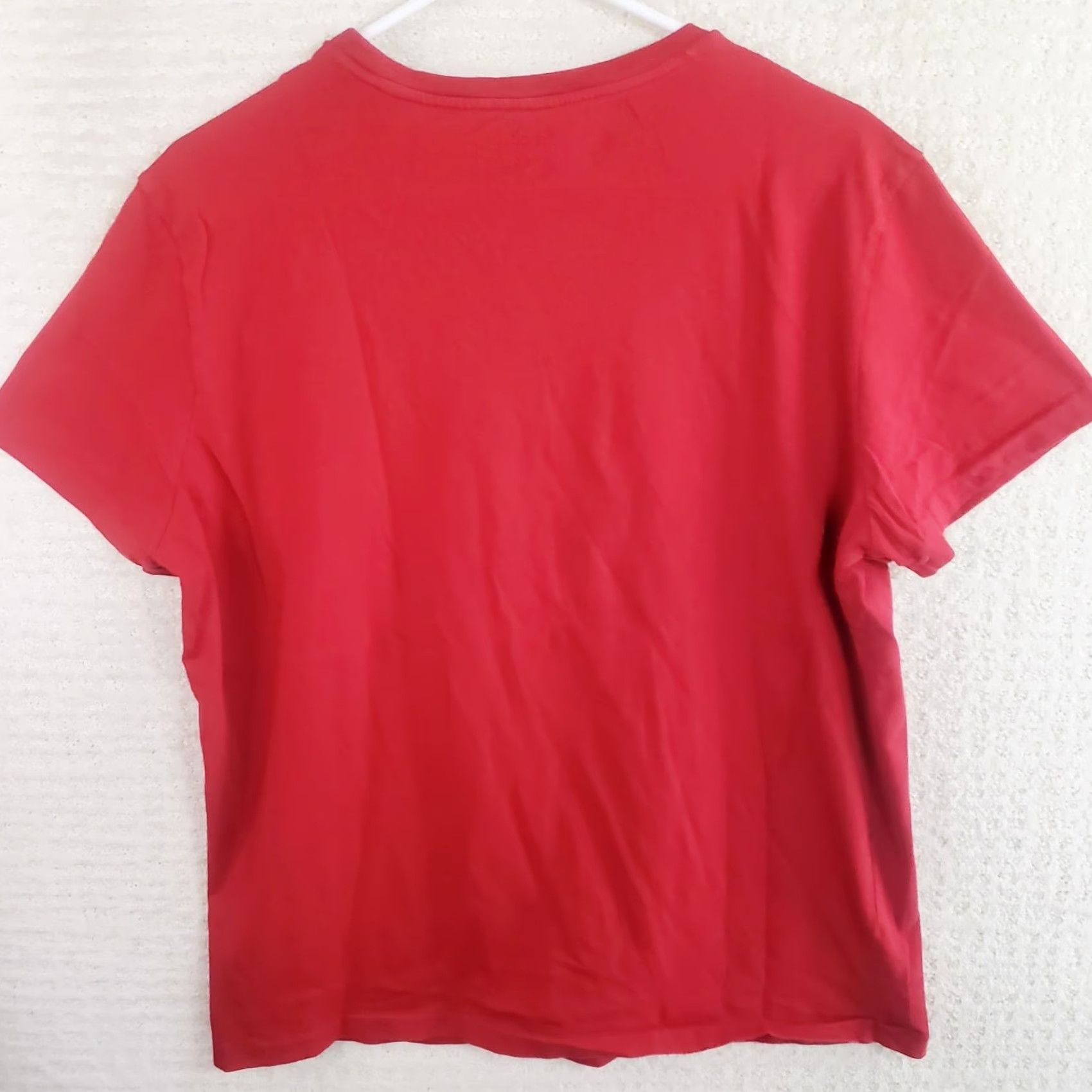 Polo Ralph Lauren Polo Ralph Lauren Red Classic Crewneck T-Shirt Pony Logo Short Sleeve Size L Mens Size US L / EU 52-54 / 3 - 5 Thumbnail