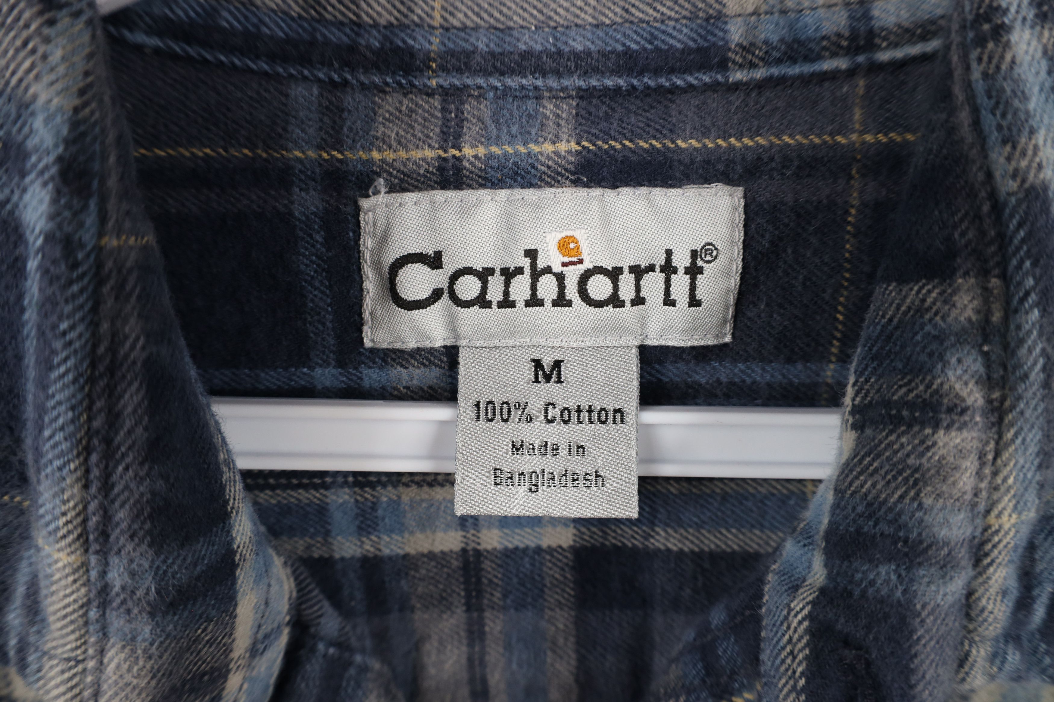 Carhartt × Vintage Vintage Carhartt Heavyweight Button Shirt Plaid Cotton Size US M / EU 48-50 / 2 - 7 Thumbnail