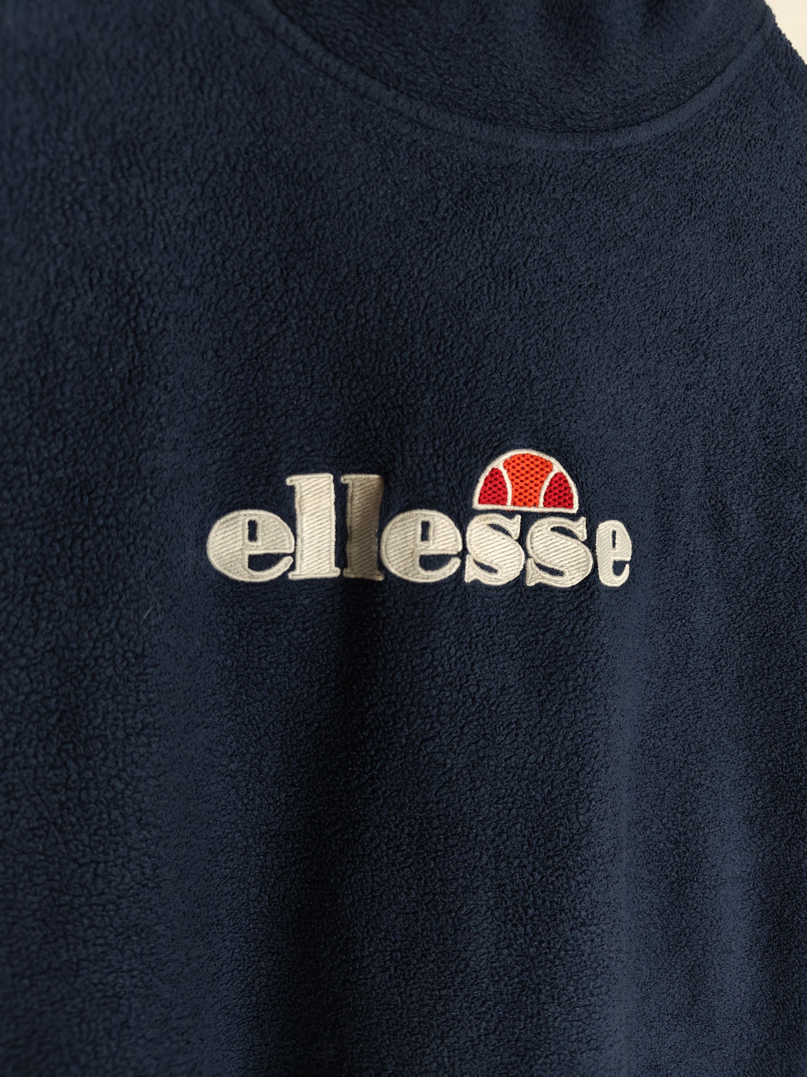 Ellesse Ellesse Fleece Sweatshirt Center Logo Pullover Blue size L Size US L / EU 52-54 / 3 - 6 Thumbnail