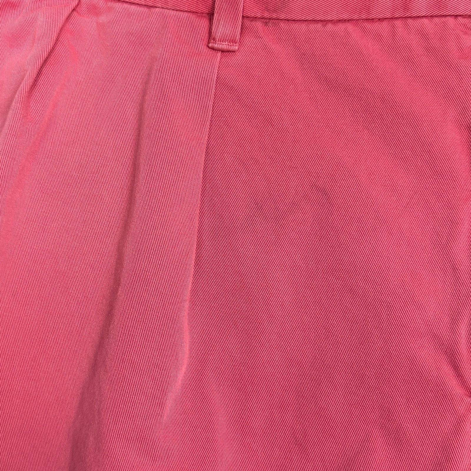 Polo Ralph Lauren Vintage Polo Golf Ralph Lauren Mens 34 Dark Pink Pleated 9" Size US 34 / EU 50 - 4 Thumbnail