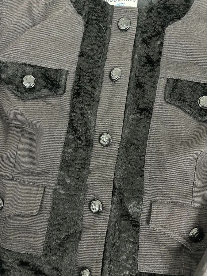 Moschino 2000s Moschino Black Buttoned Light Jacket Size M / US 6-8 / IT 42-44 - 9 Thumbnail