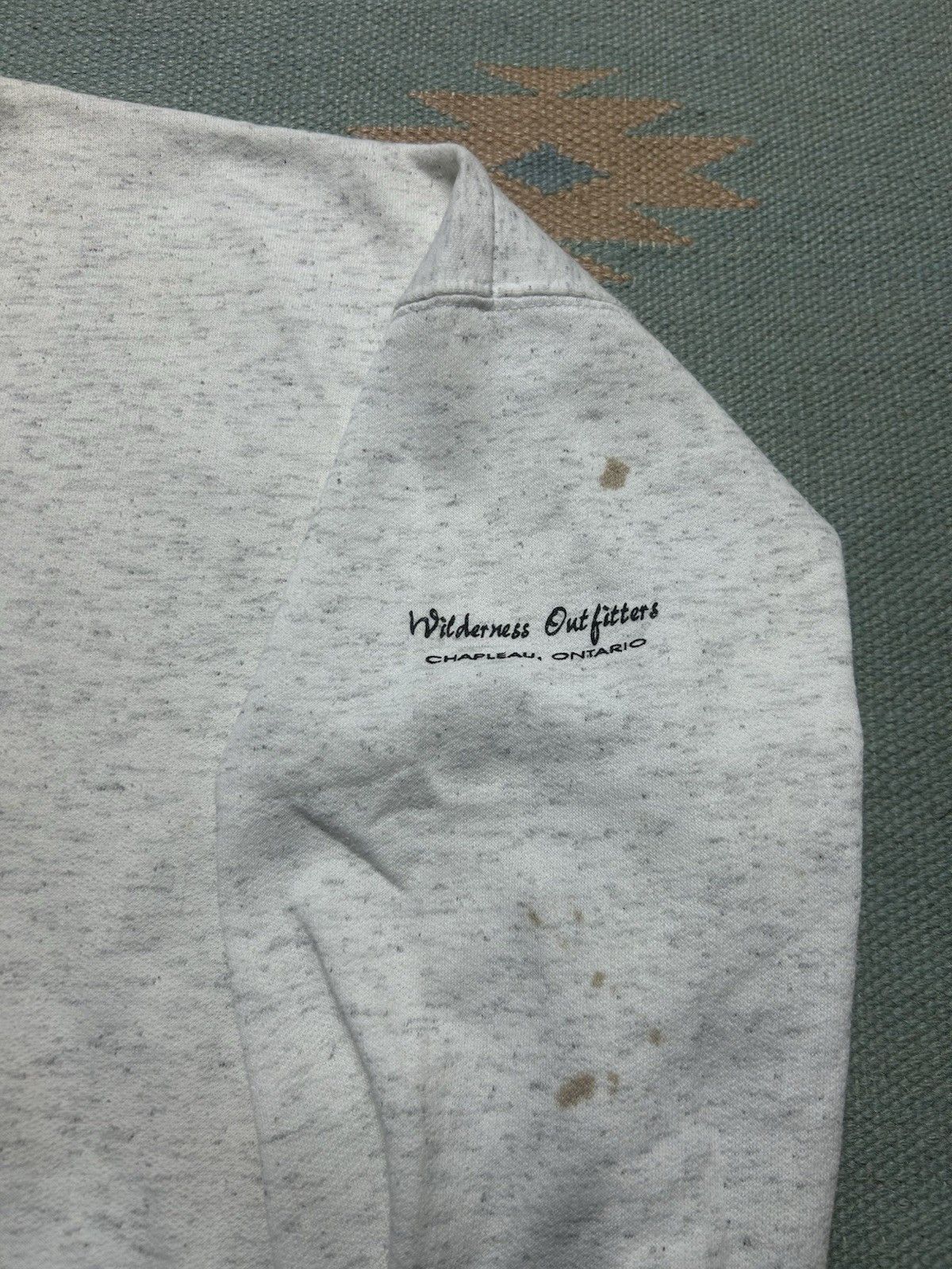 Vintage Vtg sweatshirt black bear animal nature Ontario Canada XL Size US XL / EU 56 / 4 - 5 Thumbnail