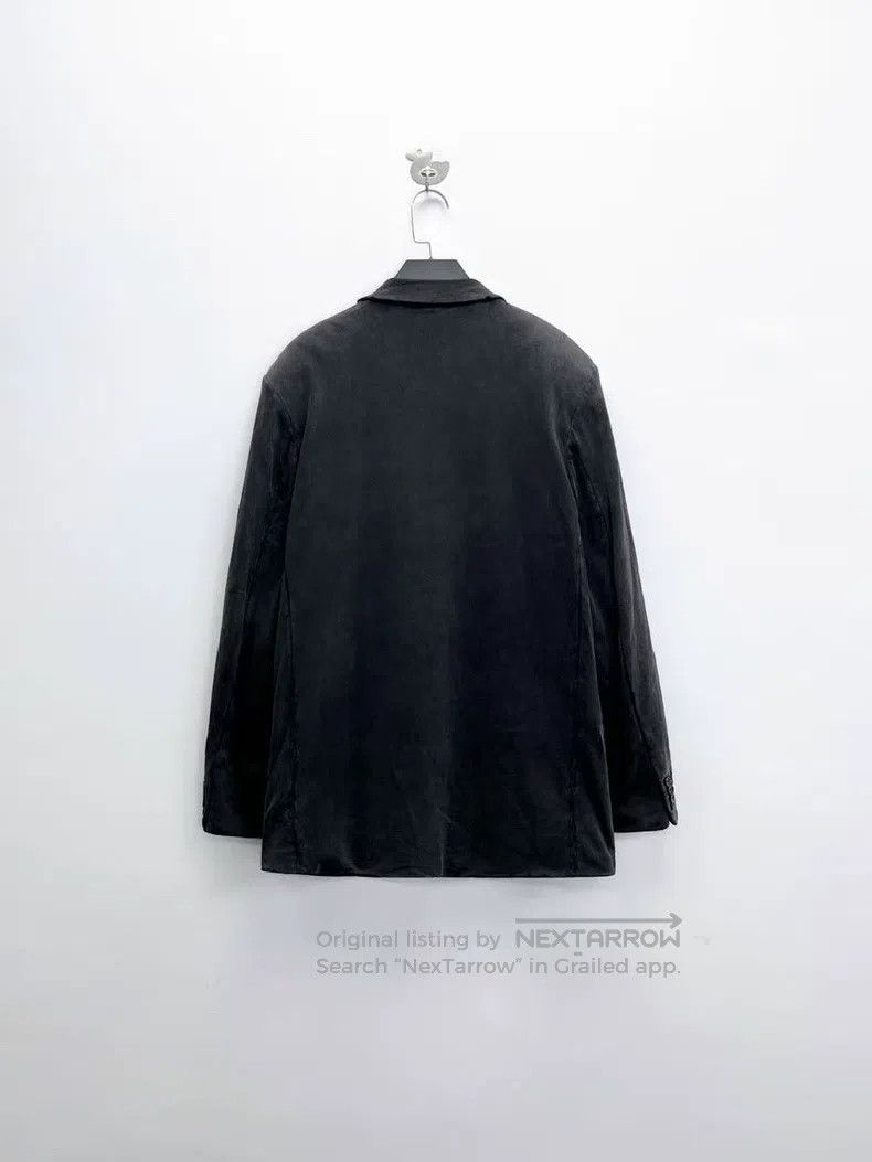 Balenciaga Balenciaga Black Distressed Faded Dyeing Denim Jacket Size US M / EU 48-50 / 2 - 2 Thumbnail
