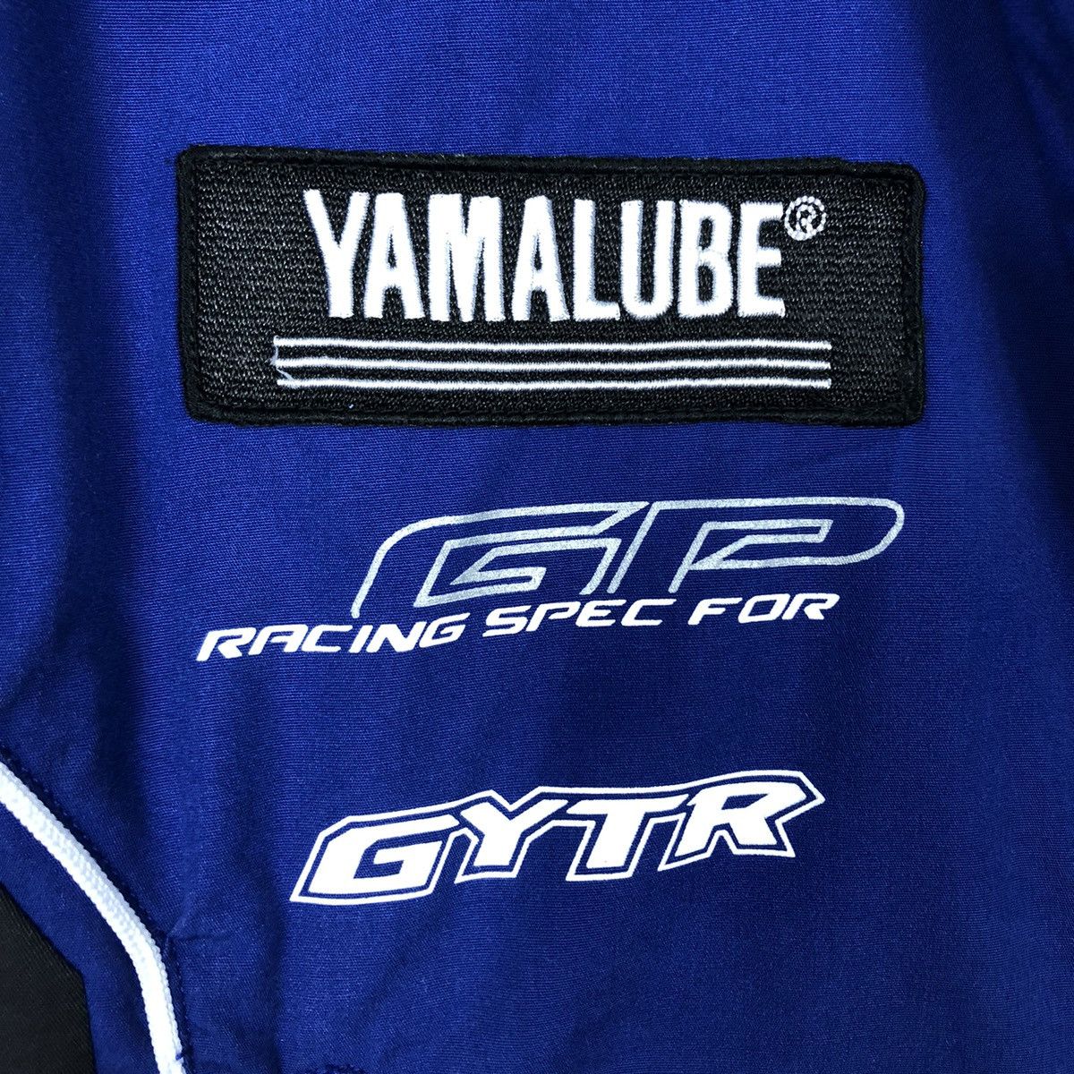 Japanese Brand 📌Vintage Shirt Button Worker Jacket Yamaha Big Logo Size US L / EU 52-54 / 3 - 17 Thumbnail
