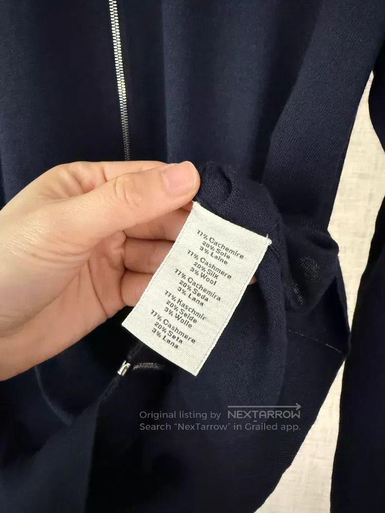 Hermes Hermes Lightweight cashmere and silk cardigan Size US XS / EU 42 / 0 - 7 Thumbnail