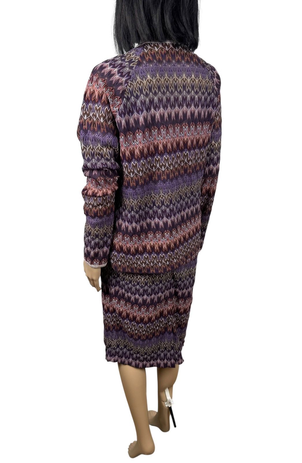 Missoni Missoni Knit Skirt Suit 3 Peace Cardigan Tank Top size L Size L / US 10 / IT 46 - 6 Thumbnail