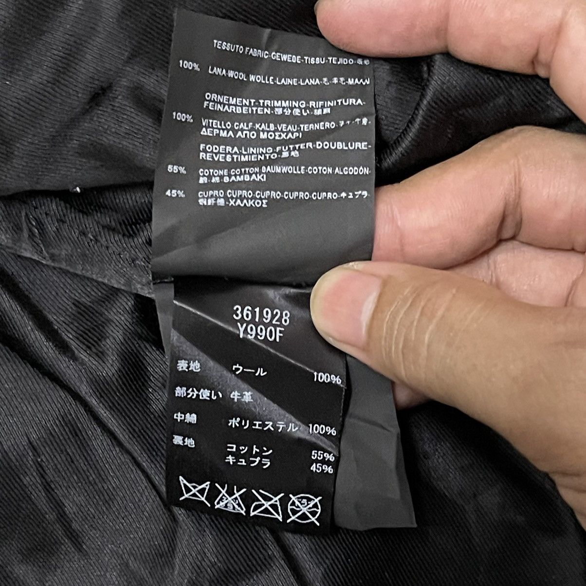 Saint Laurent Paris Runway FW14 SLP Hedi Slimane Western Coat Checked Suede Size US M / EU 48-50 / 2 - 15 Thumbnail
